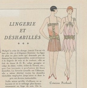 Dressmaker Details and Lingerie