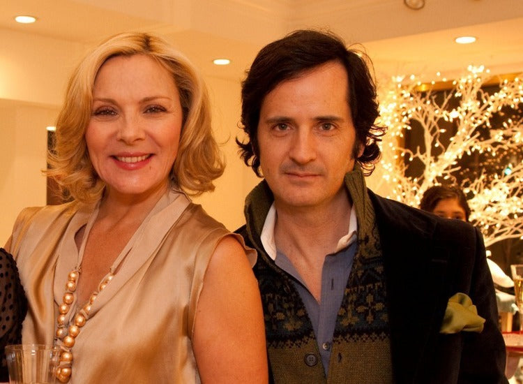 Kim Cattrall at D. Porthault