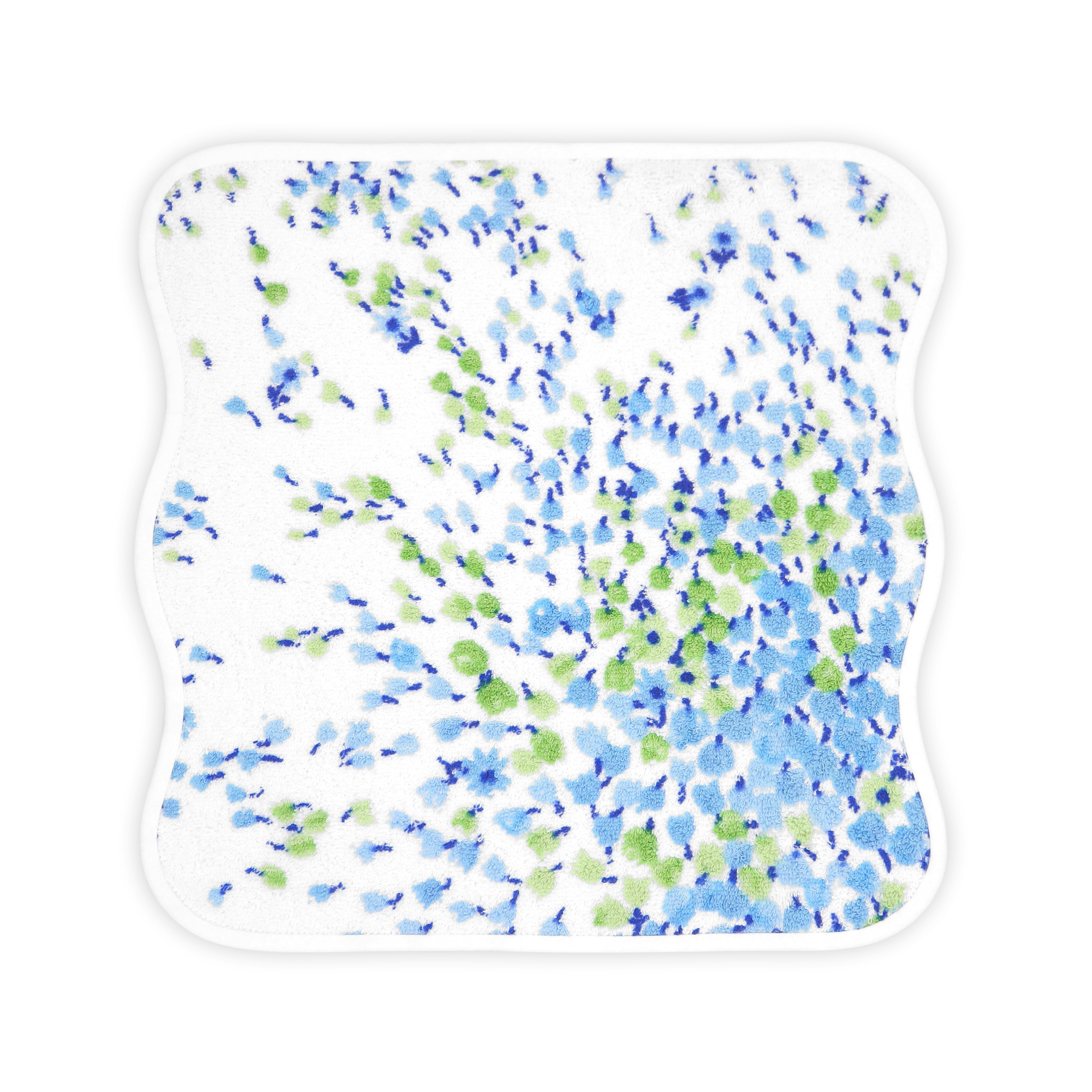 Bouquet Eclaté Blue/Green Towels