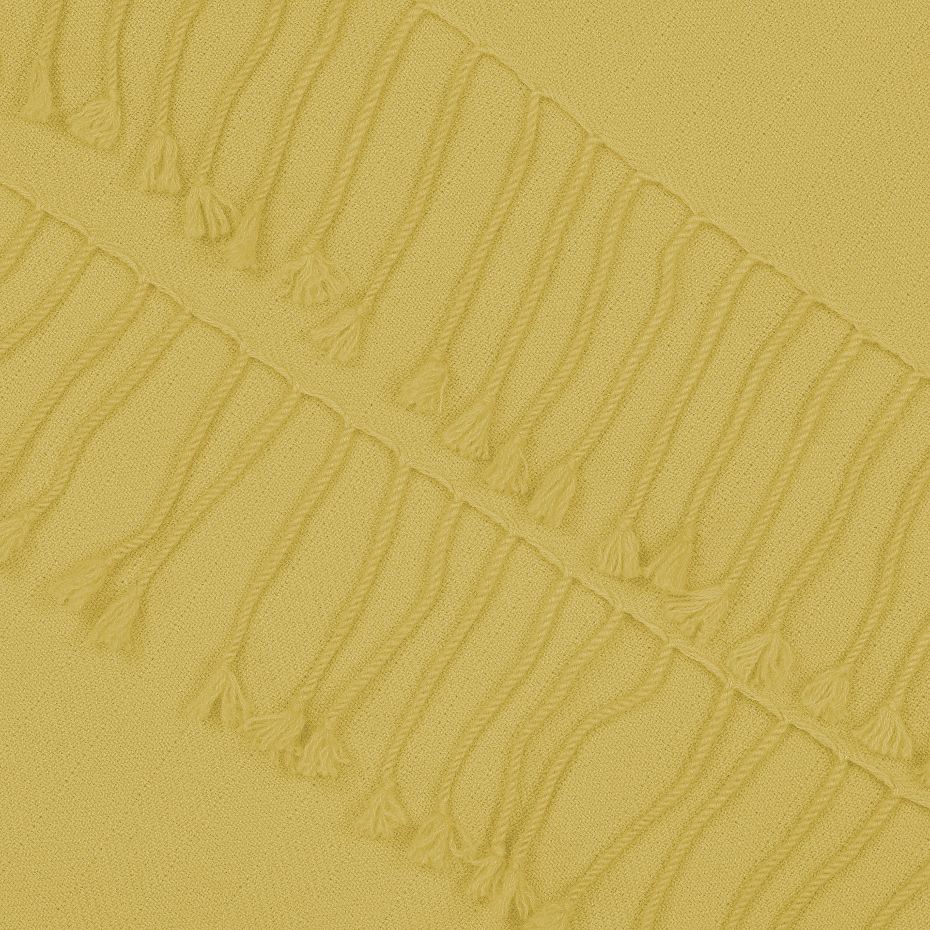 Pastel Yellow Cashmere Throw