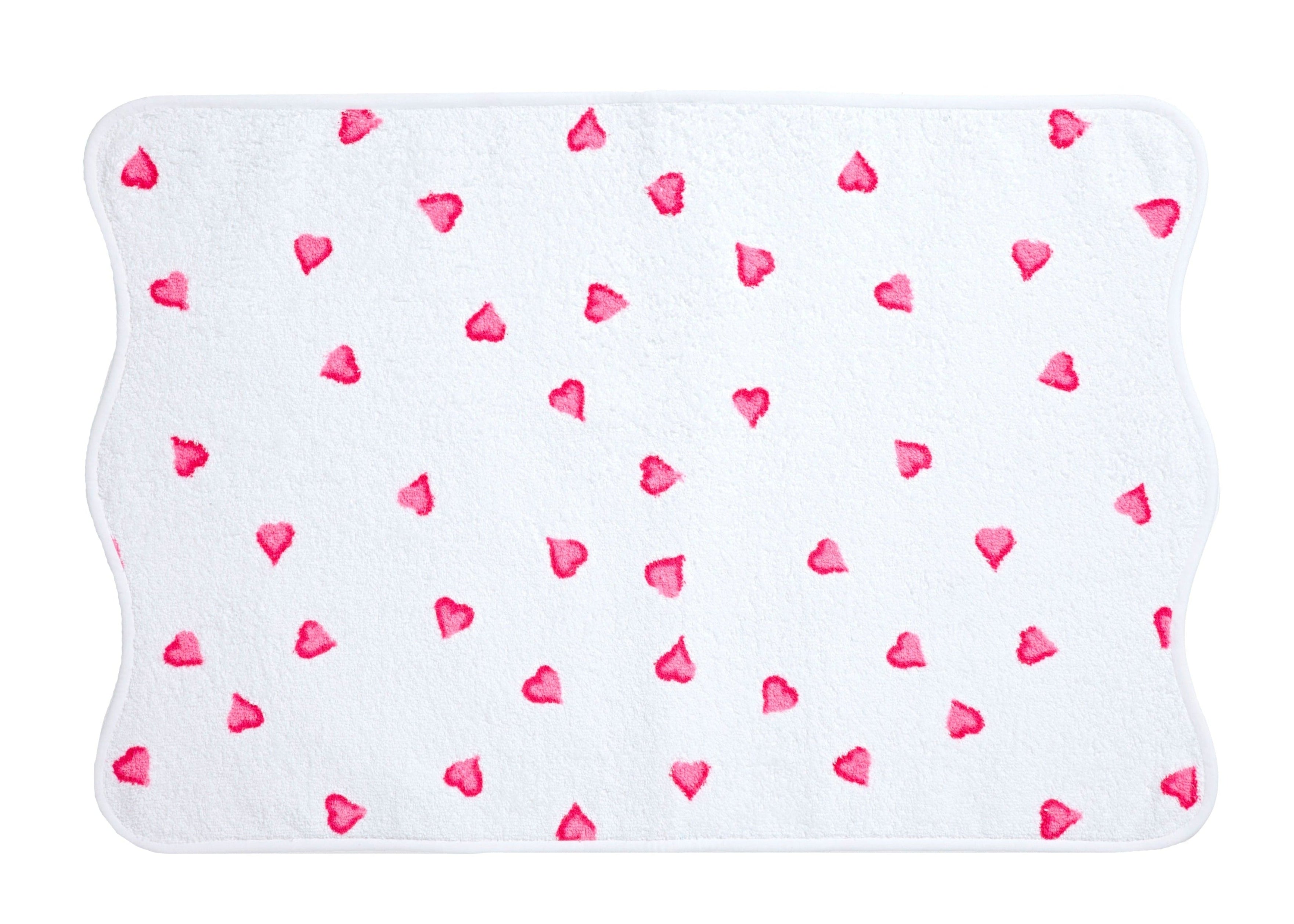 Coeurs Pink Towels