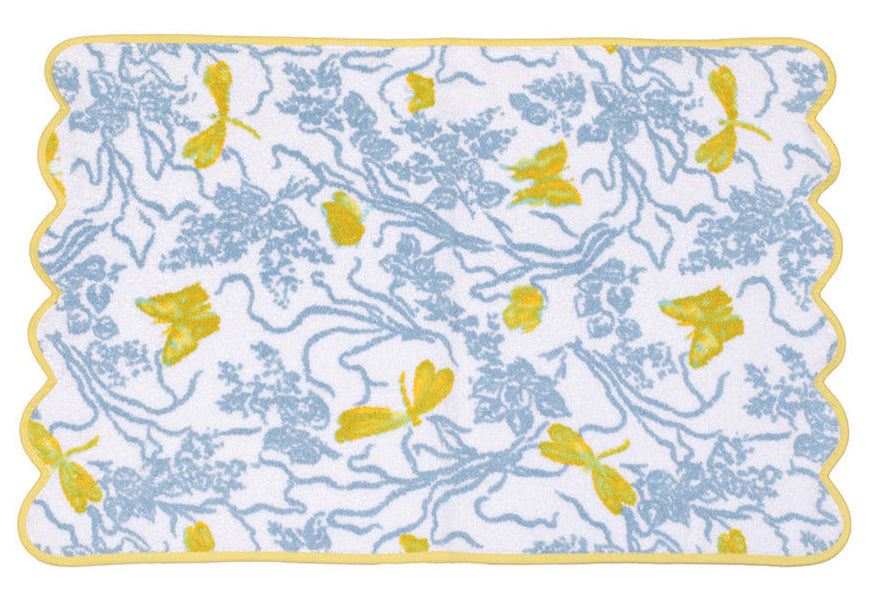 Libellules Blue/Yellow Towels