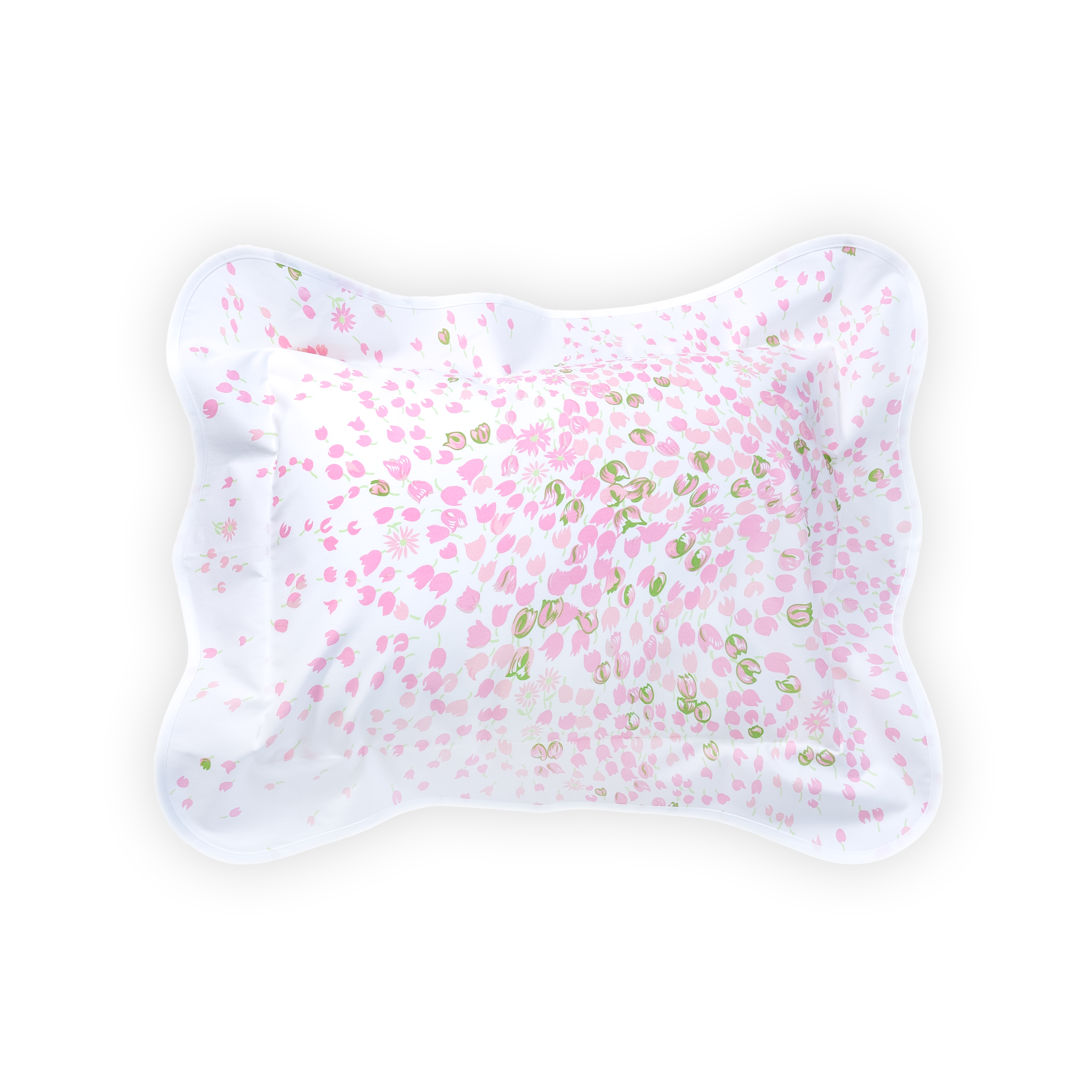 Bouquet Eclaté Pink/Green Elbow Shams