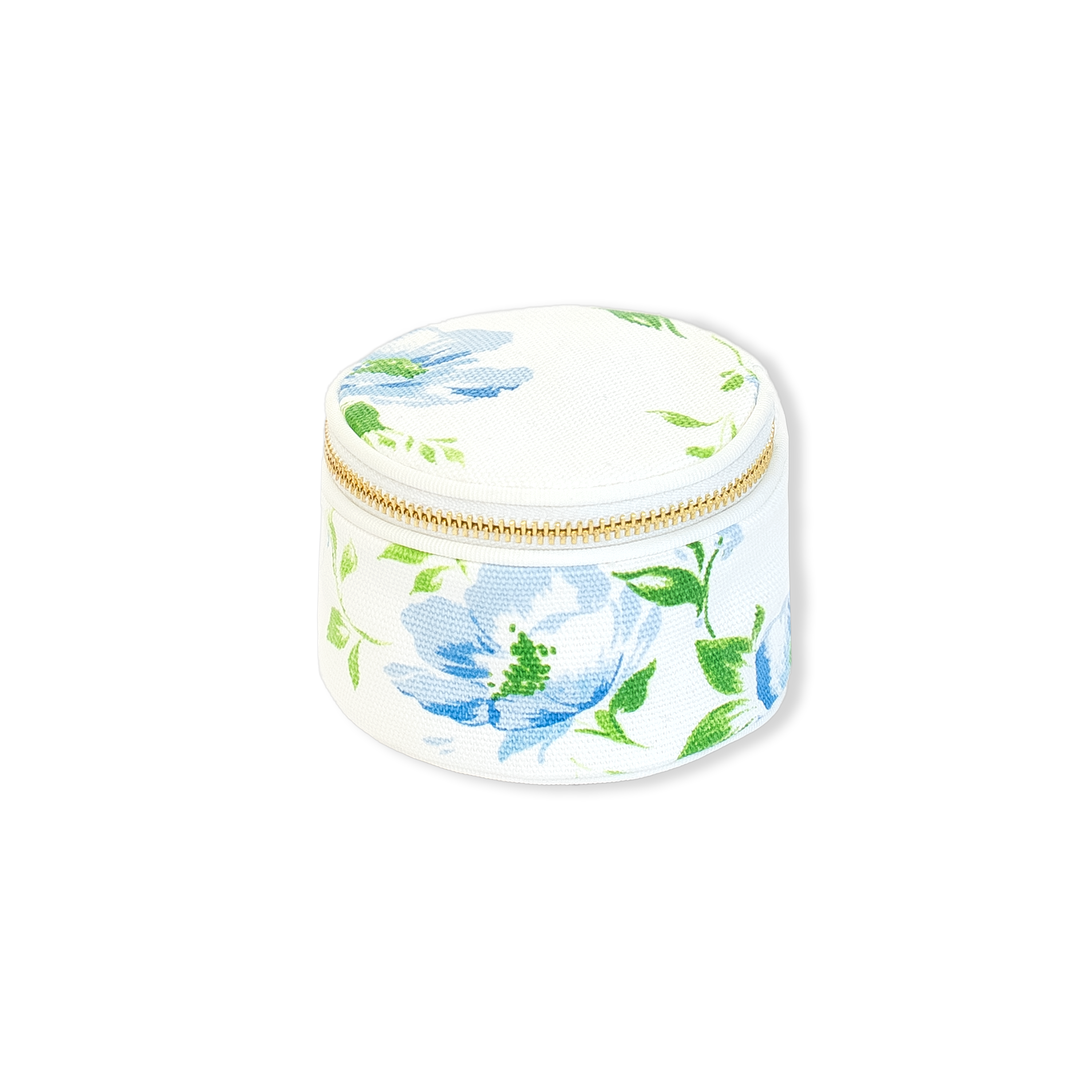 Fleurs du Vent Mini Round Jewelry Case