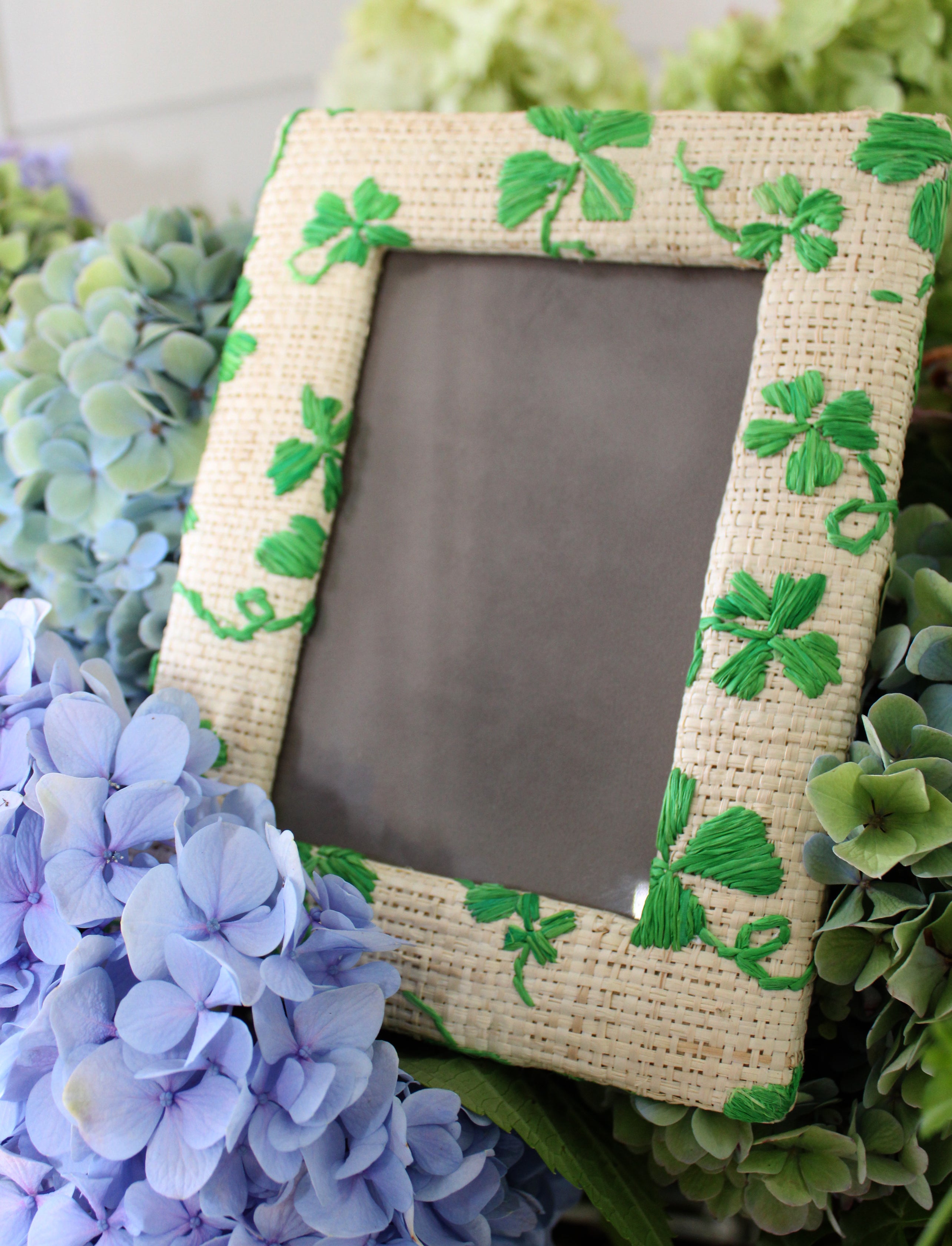 Trèfles Green Picture Frames
