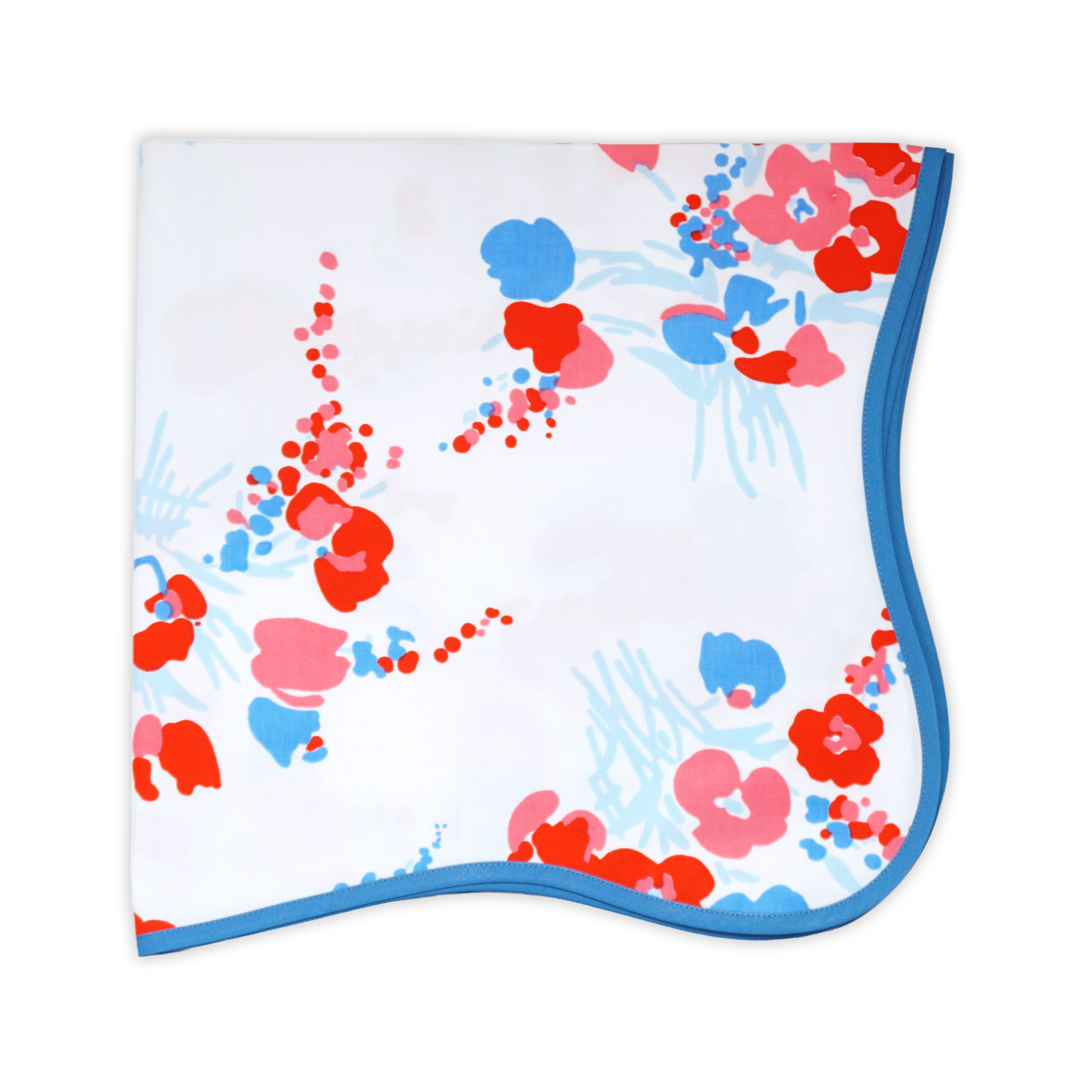 Demoiselles Red/Blue Printed 20" Napkin