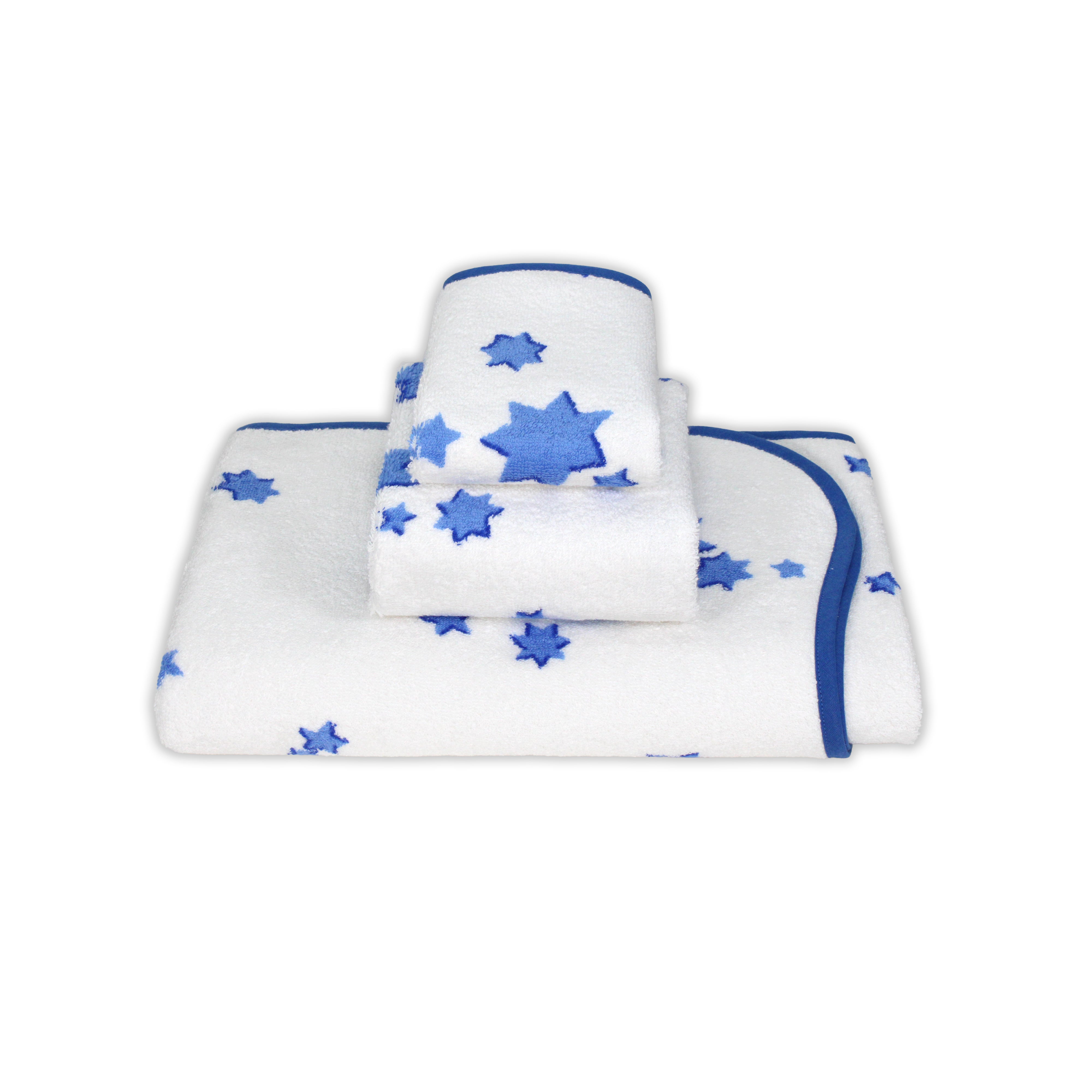 Etoiles Blue Towels