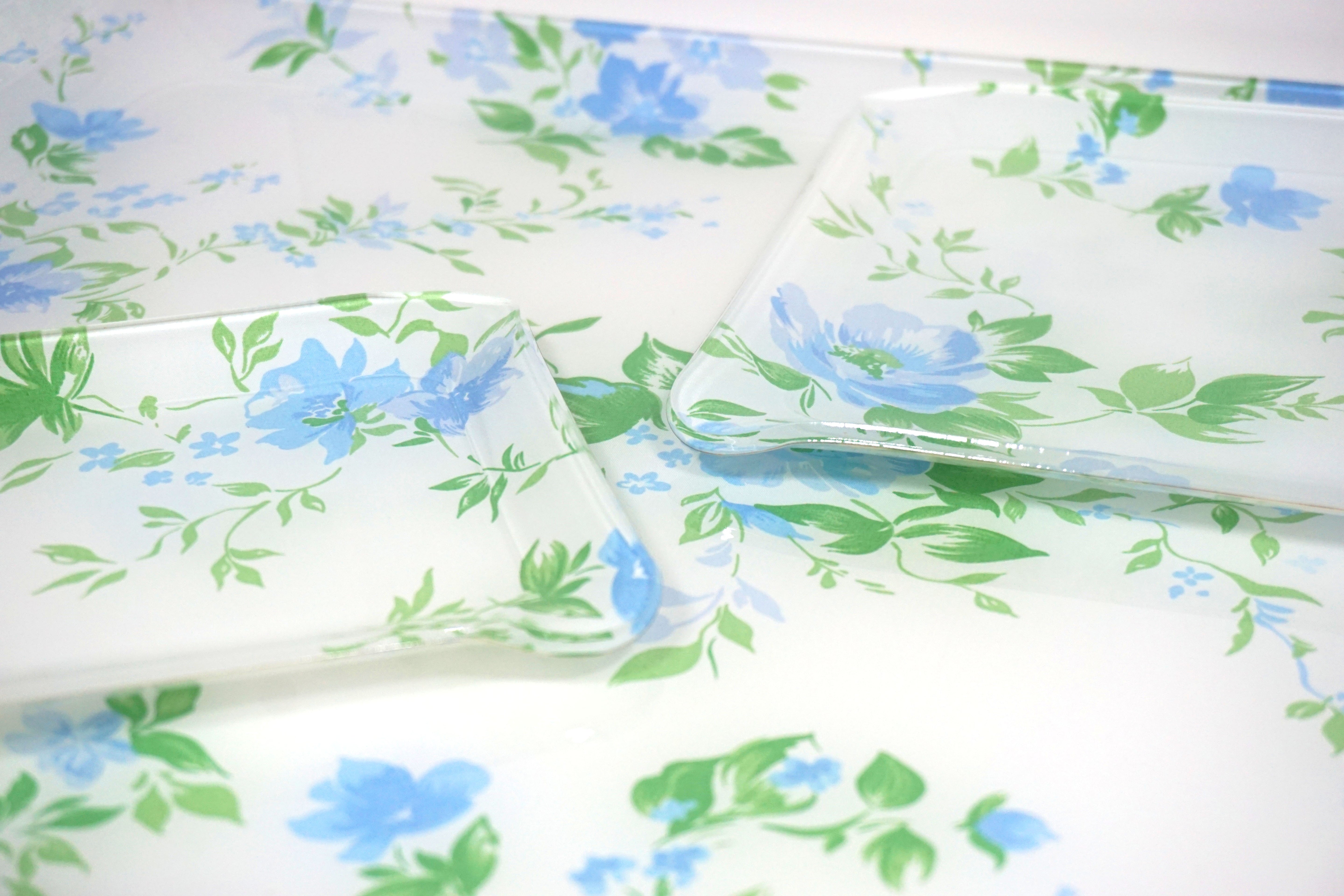 Fleurs du Vent Laminated Trays