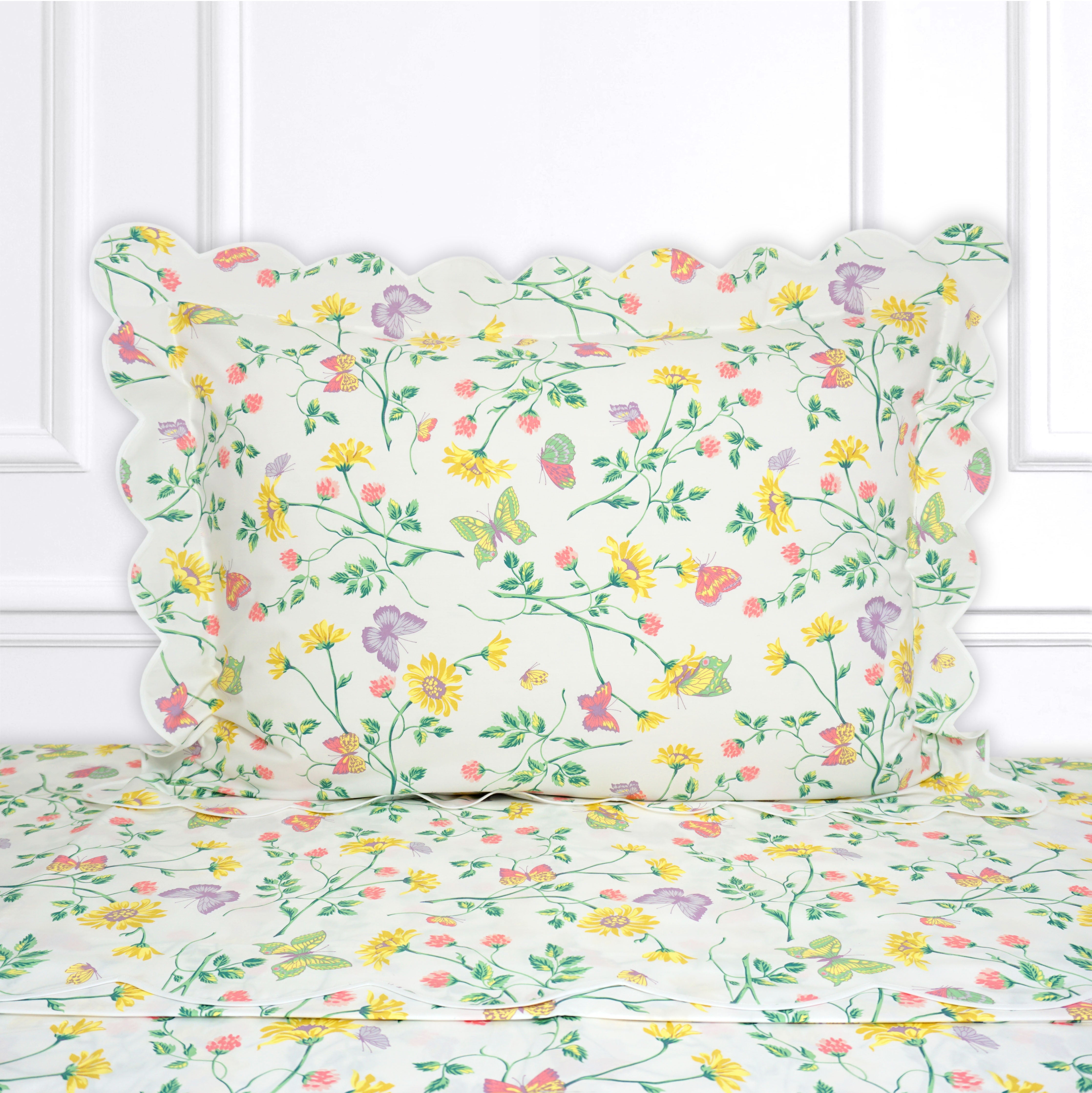 Fleurs et Papillons Bed Linens
