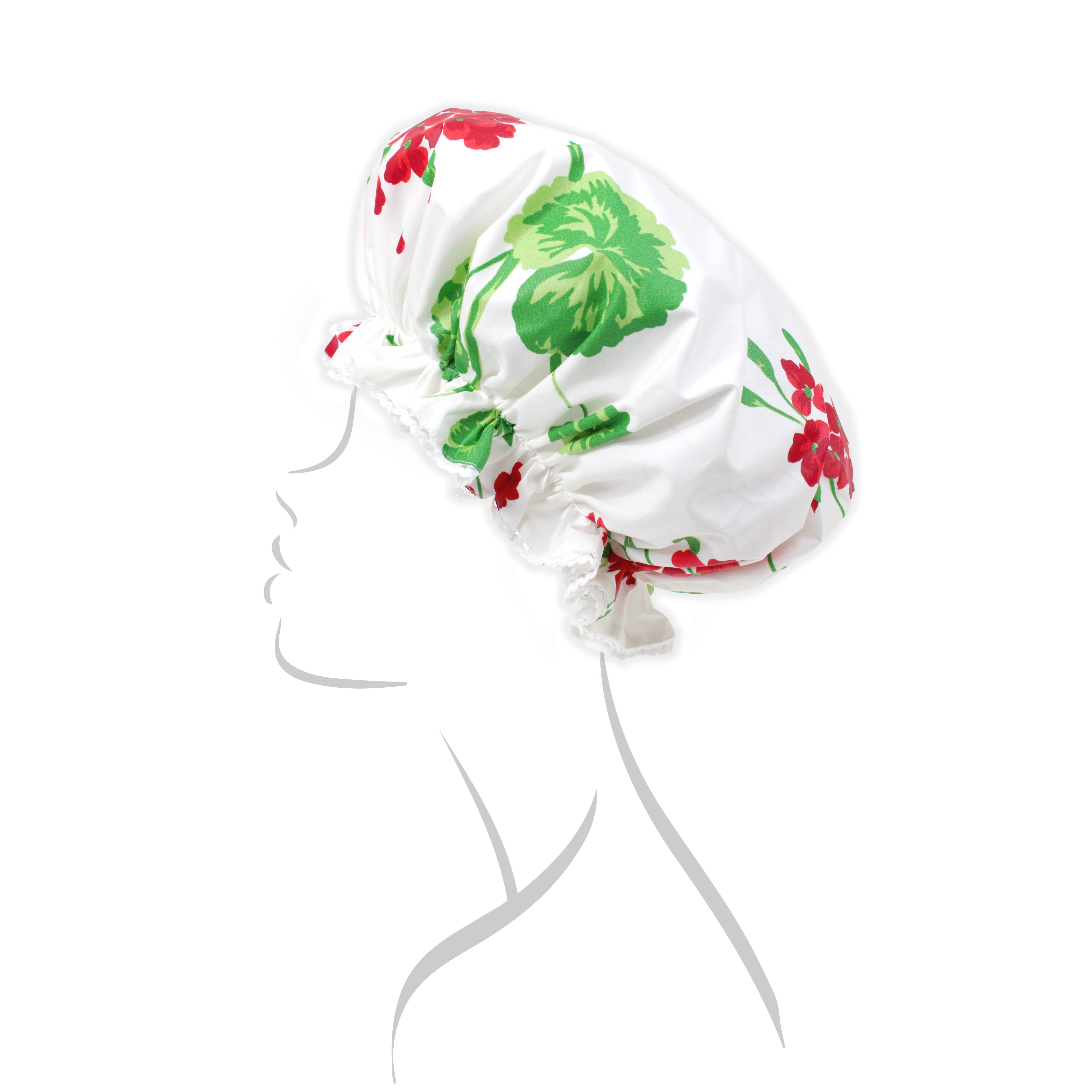 Géraniums Red Shower Cap