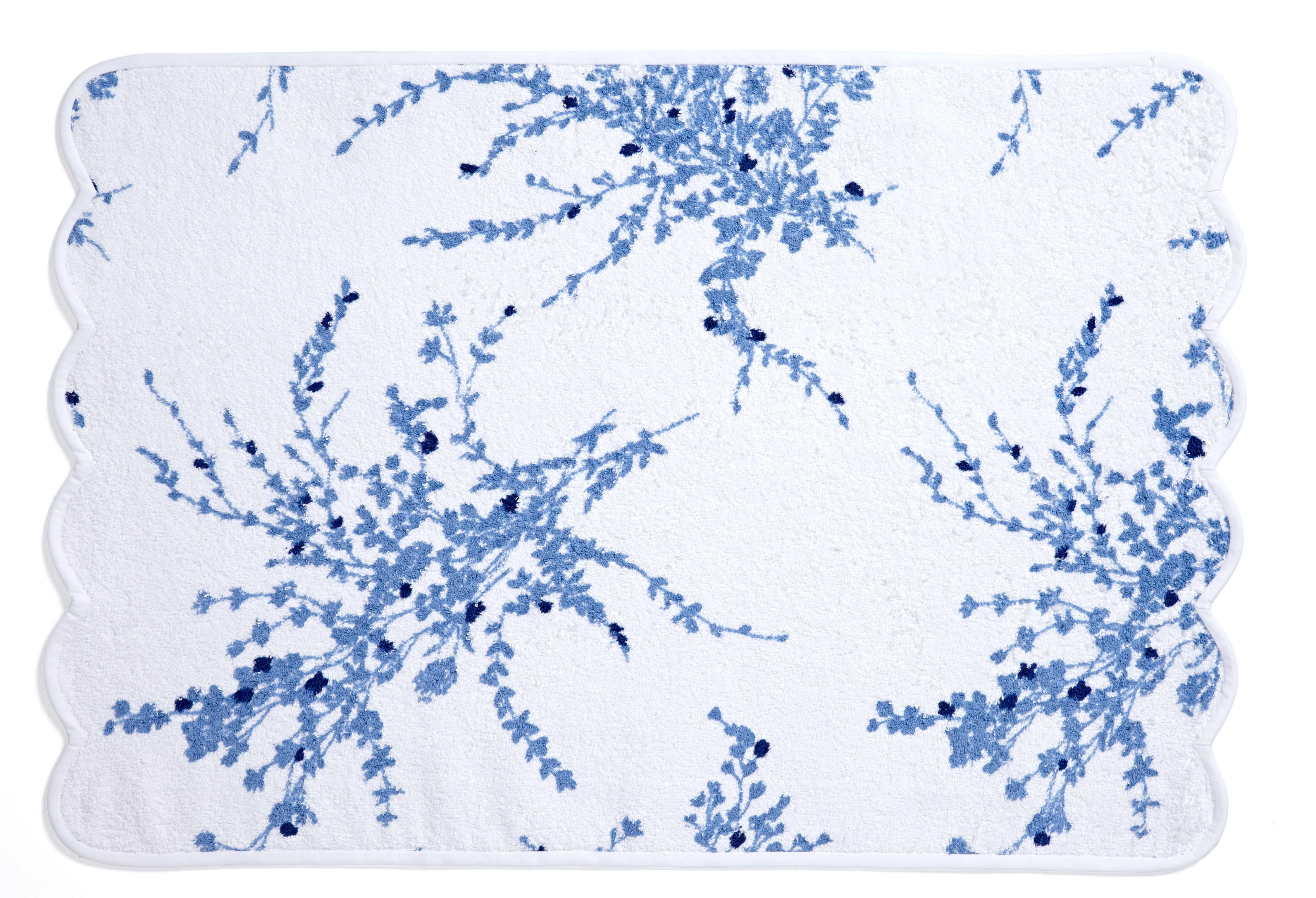 Jeté de Fleurs Blue Towels