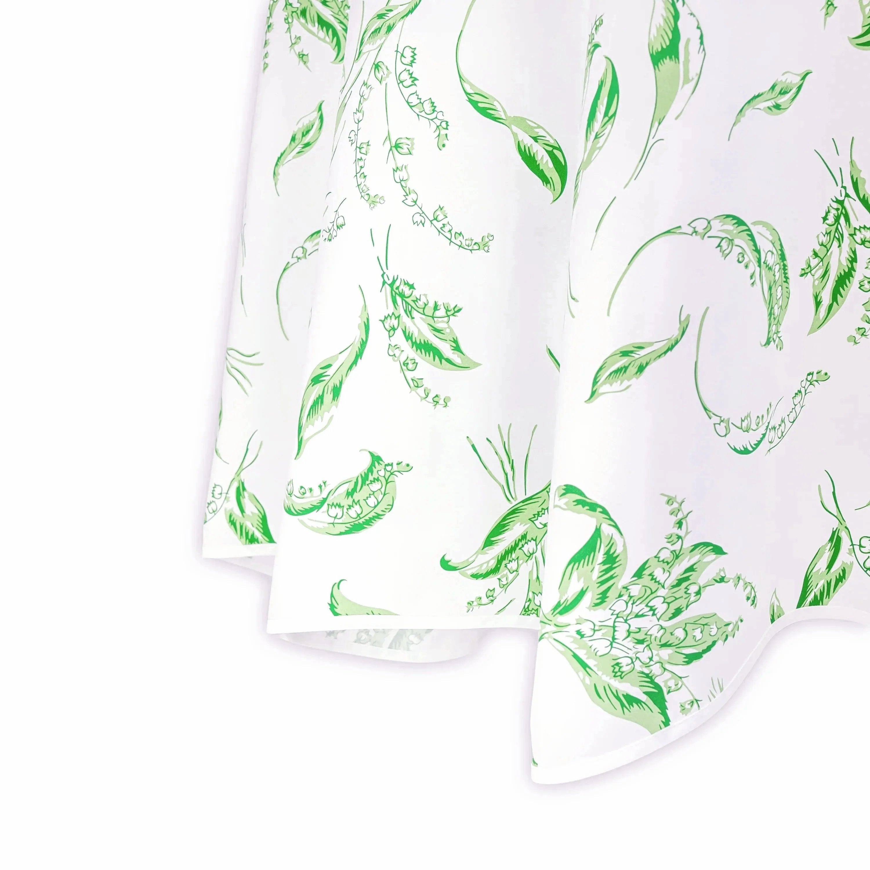 Muguet Green Printed Tablecloths
