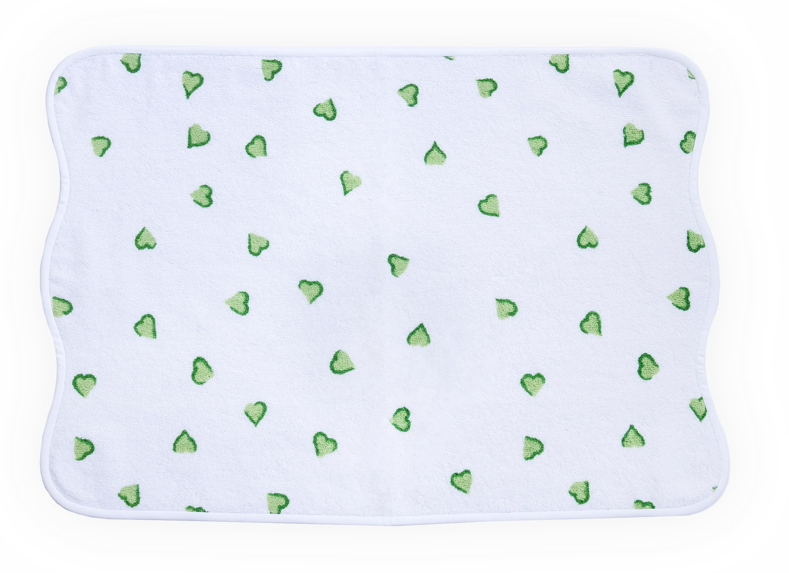 Coeurs Green Towels