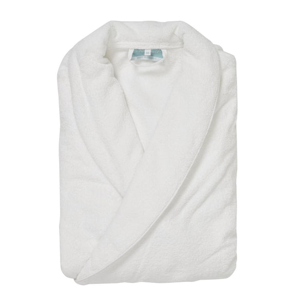 Solid White Terry Robe D Porthault