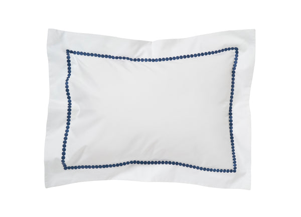 Etcetera Navy Emb. Bed Linens