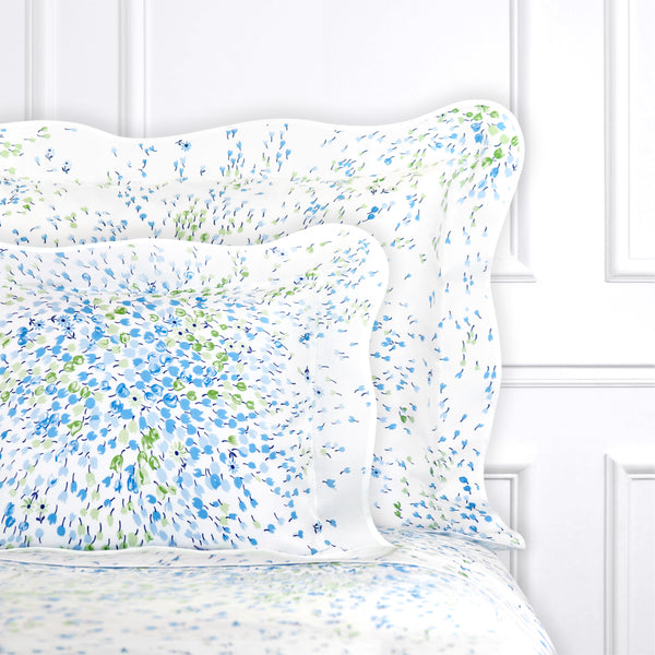 Bouquet Eclaté Blue/Green Bed Linens