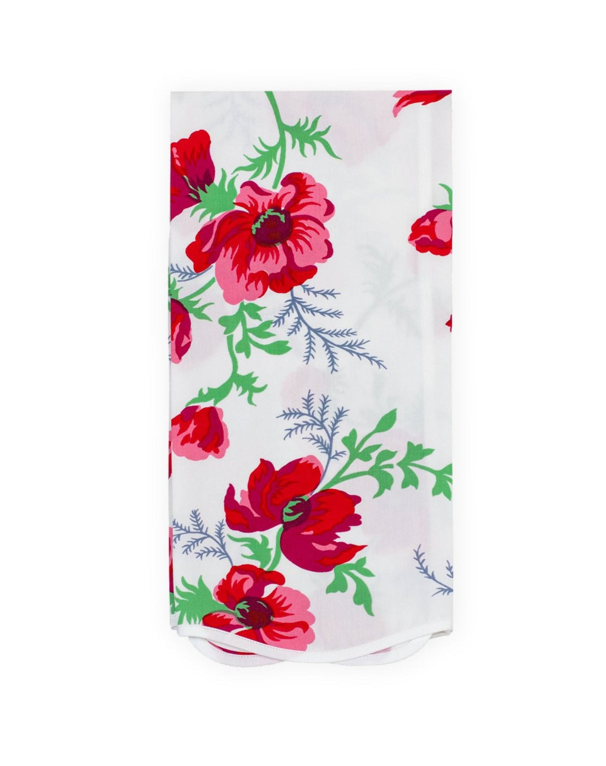 Coquelicots Parisiens Printed Guest Towels