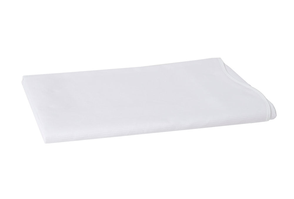 Côte de Cheval Wavy White Coverlet