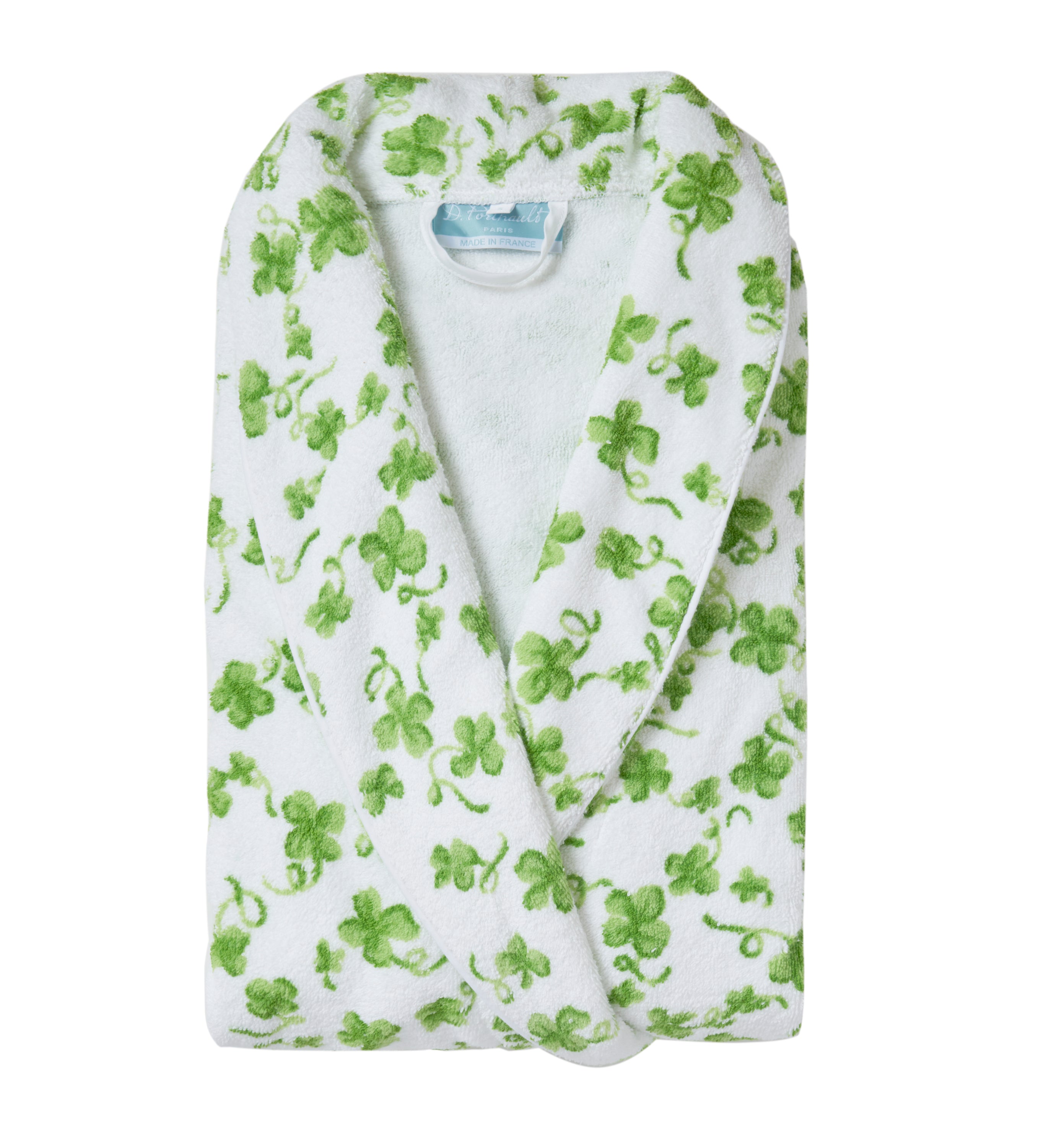Trèfles Green Terry Robes