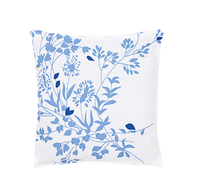 Jeté de Fleurs Blue Printed Square Sachet
