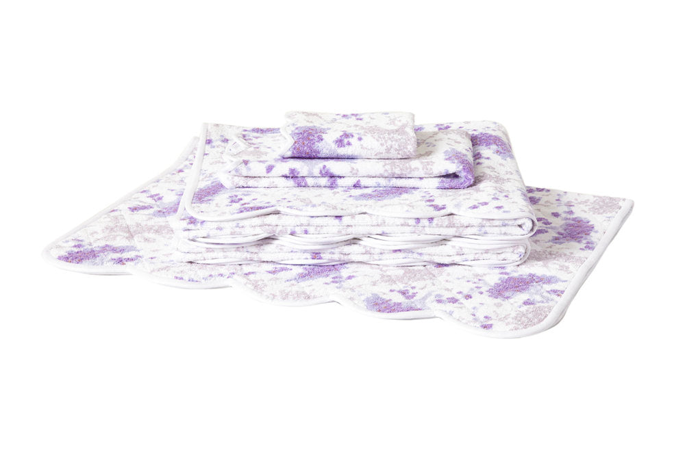 Bouquet de Violettes Towels