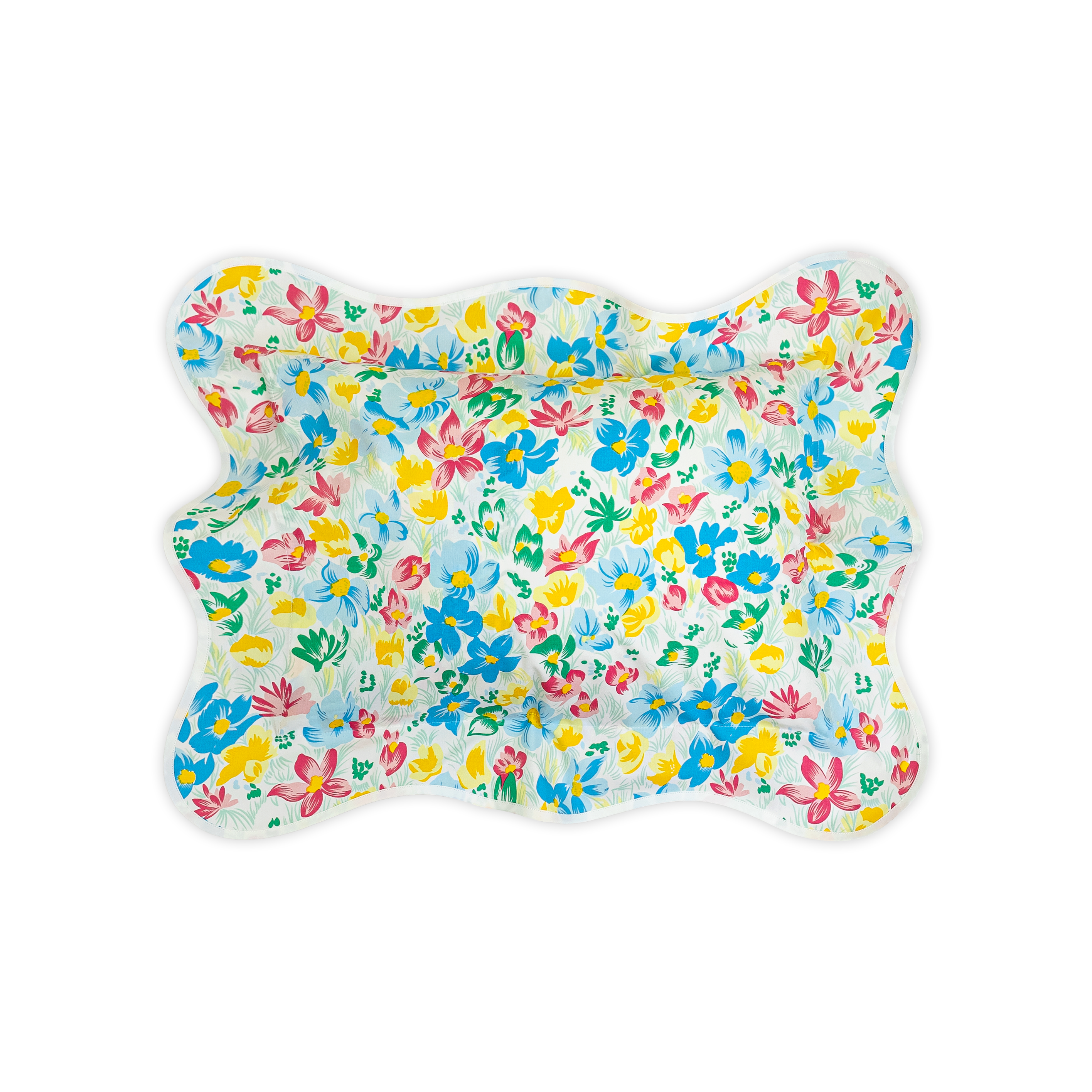 Prairie Blue/Yellow/Pink Boudoir Shams