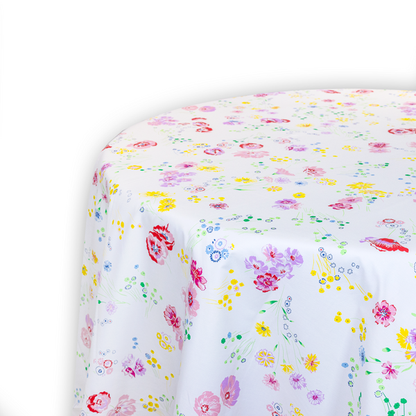 Fleurs d'Avril Printed Tablecloths