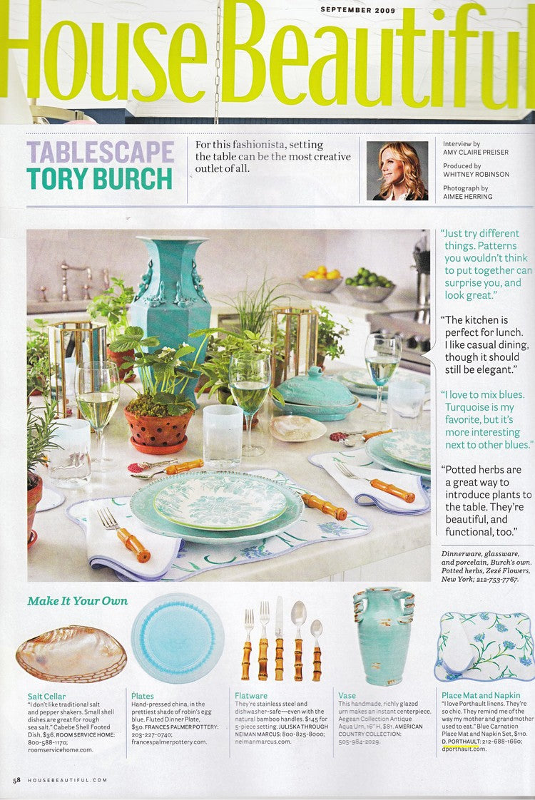 Tory Burch and House Beautiful