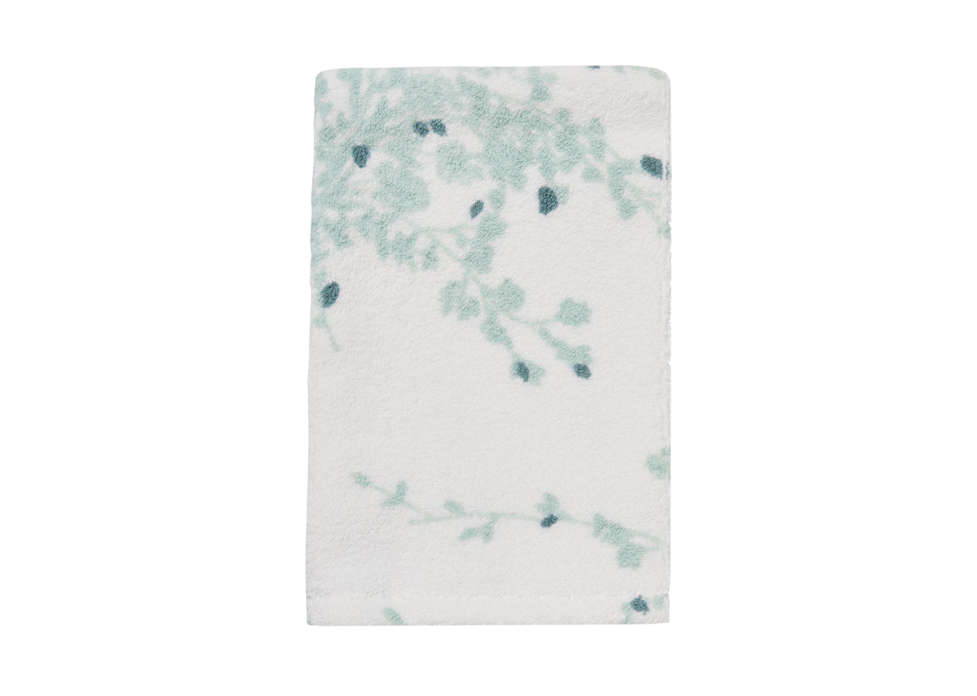 Jeté de Fleurs DP Blue Towels – D Porthault