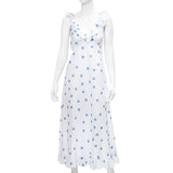 Anne-Marie Nightgown - Coeurs Blue