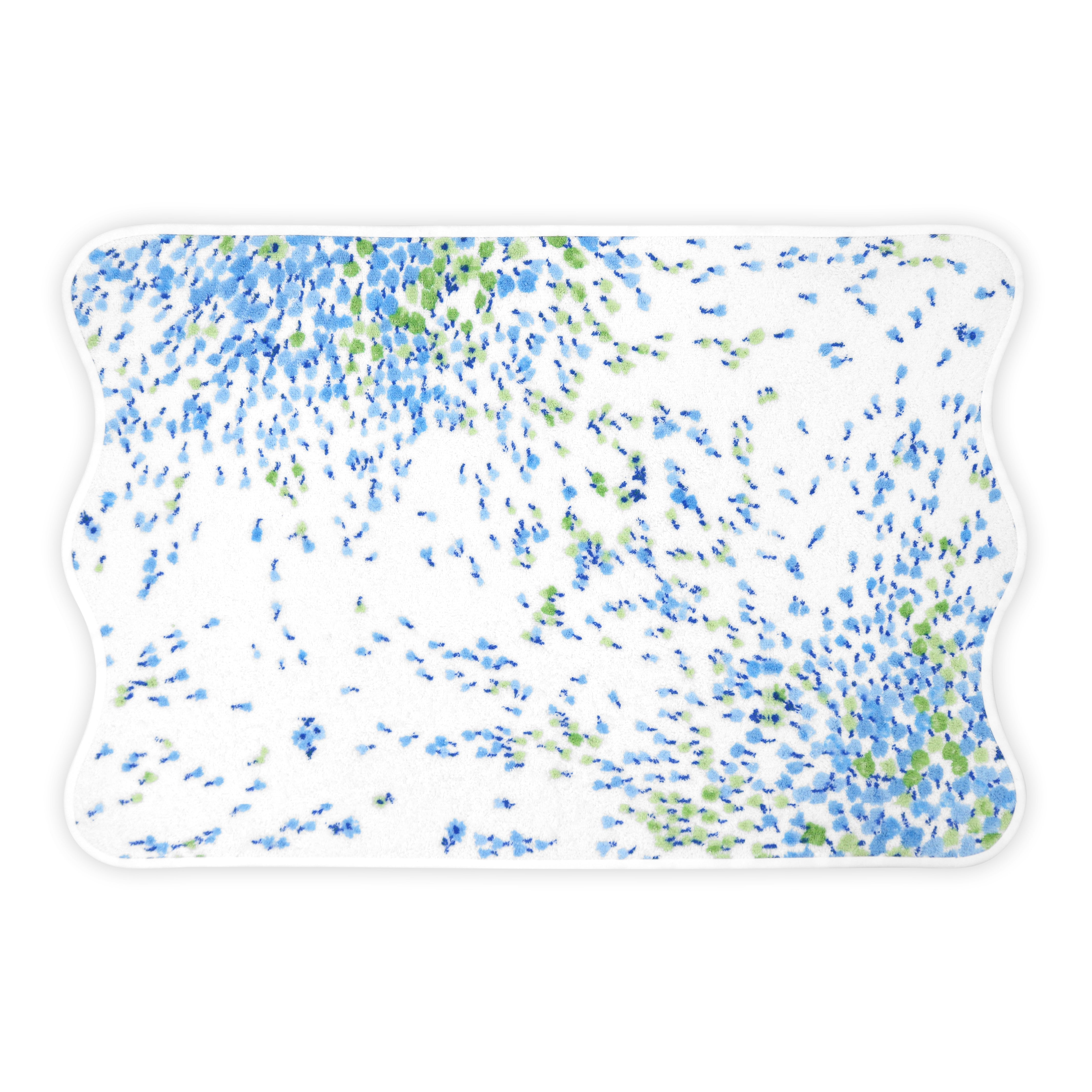 Bouquet Eclaté Blue/Green Towels