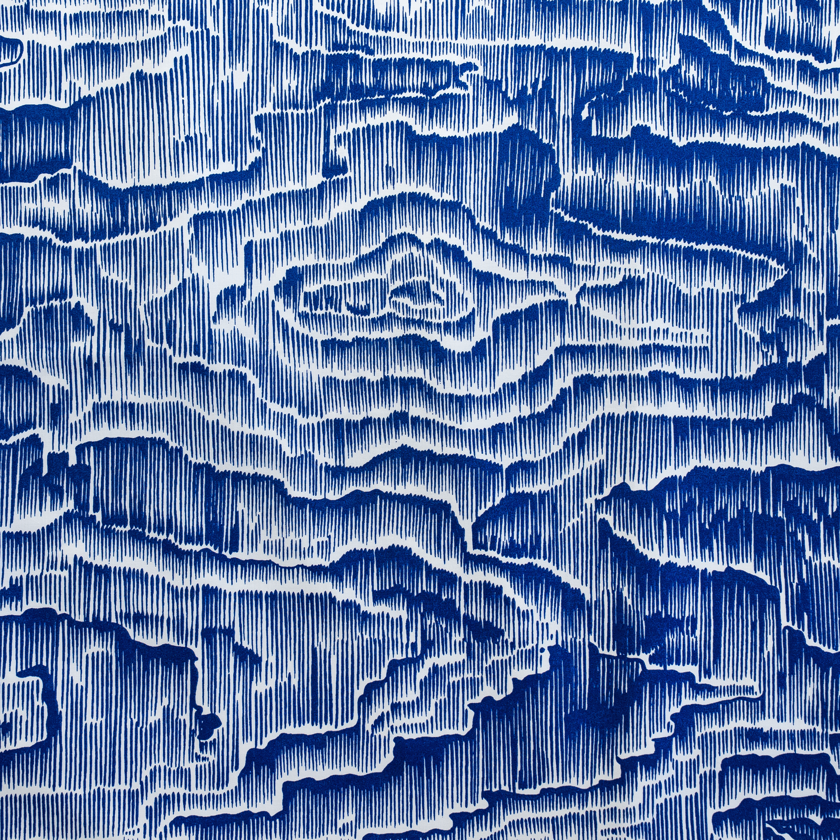 Textured blue pattern with a wood design