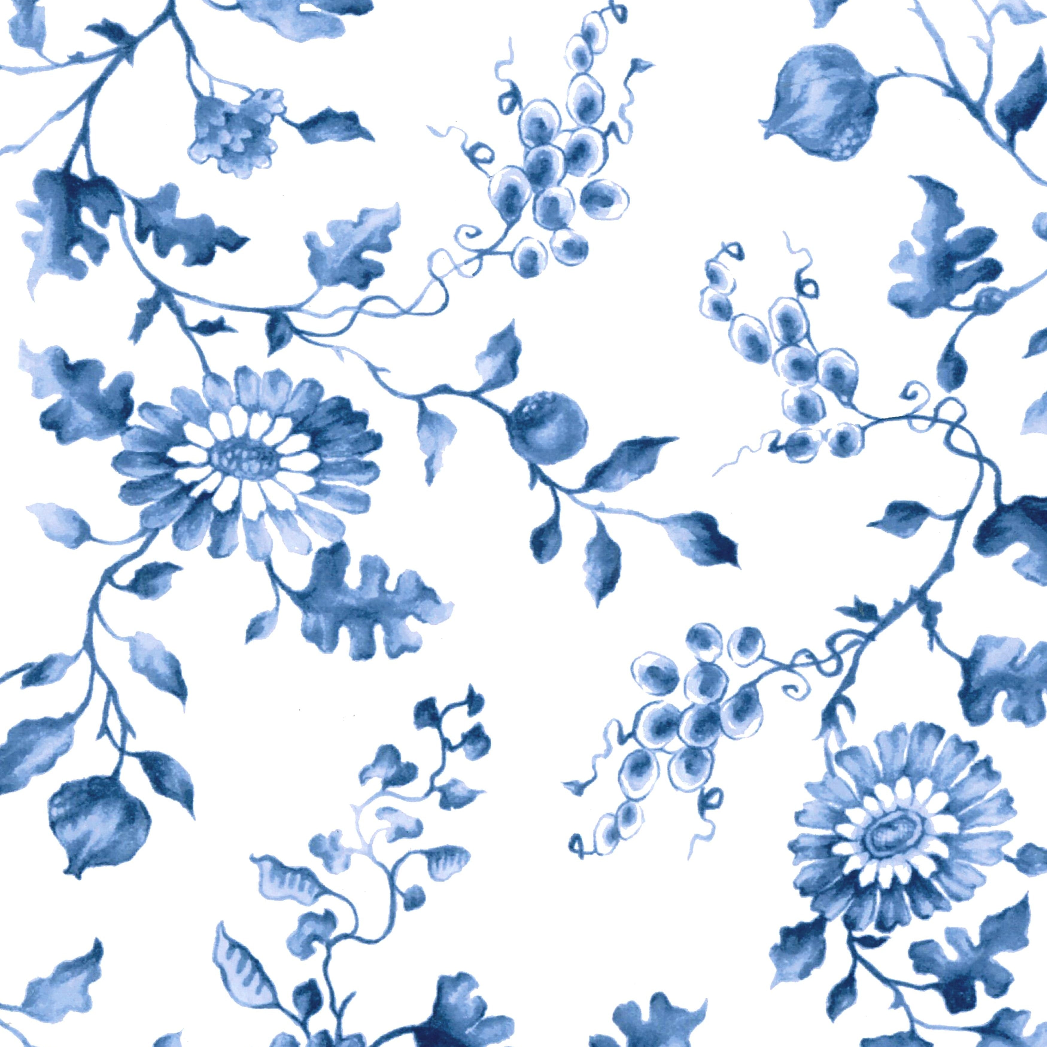 Mers de Chine Blue Bed Linens