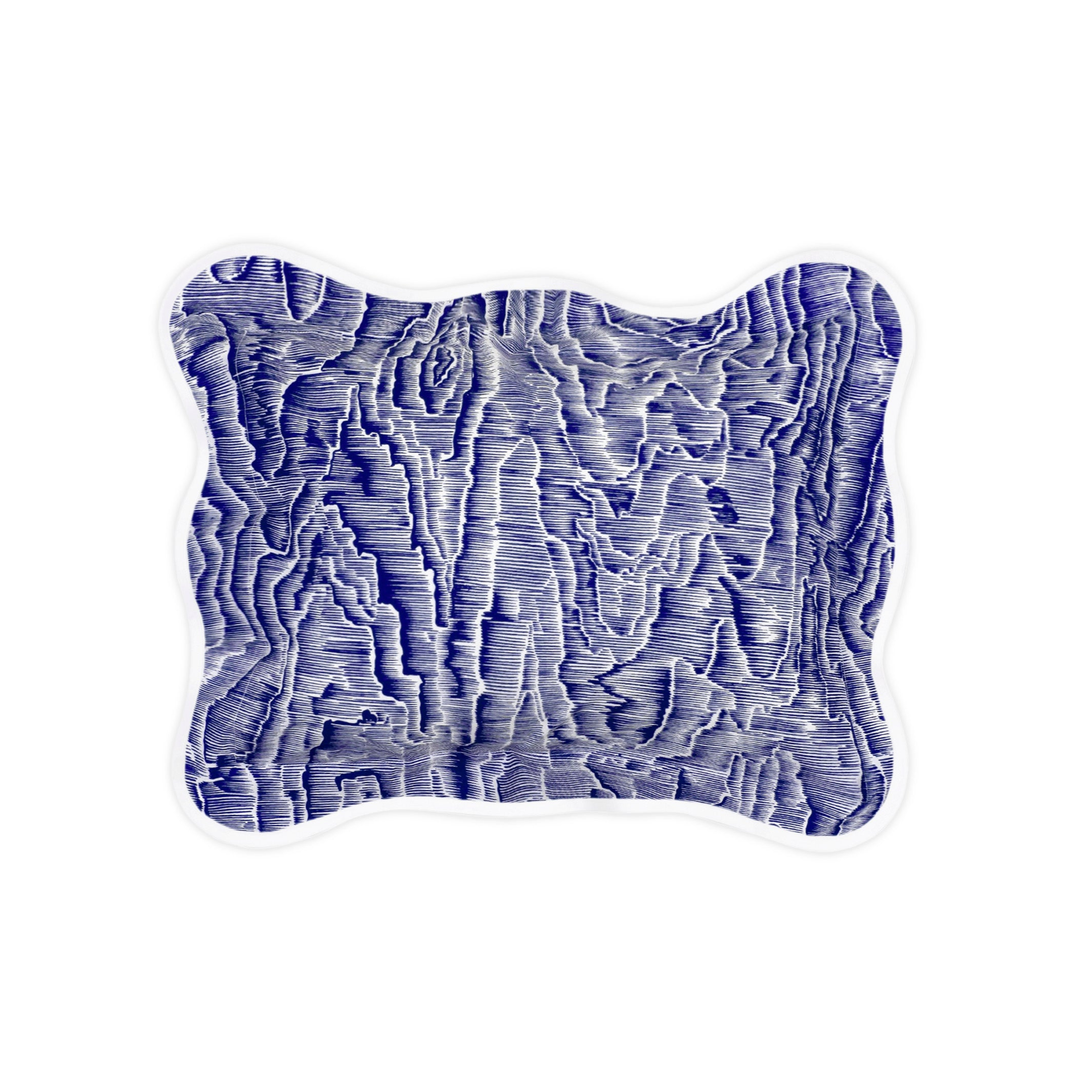 Bois de Moiré Navy Bed Linens