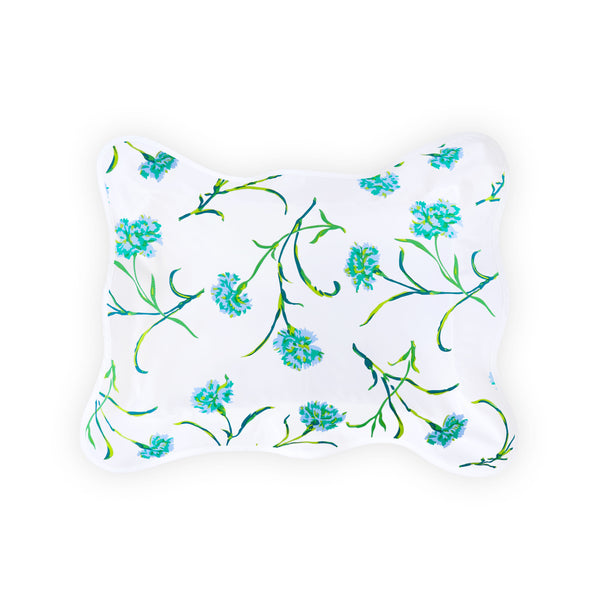 Carnations Anise/Mint Bed Linens