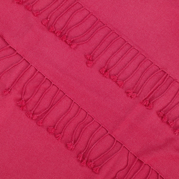 Raspberry Cashmere Throw