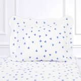 Coeurs Blue Bed Linens