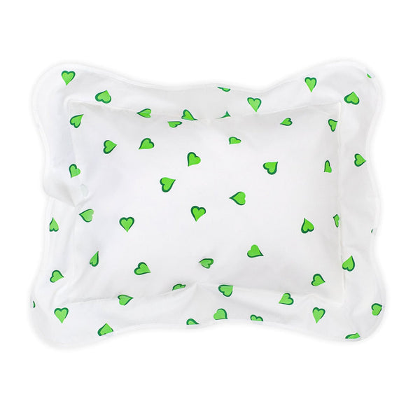 Coeurs Green Bed Linens