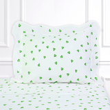 Coeurs Green Bed Linens