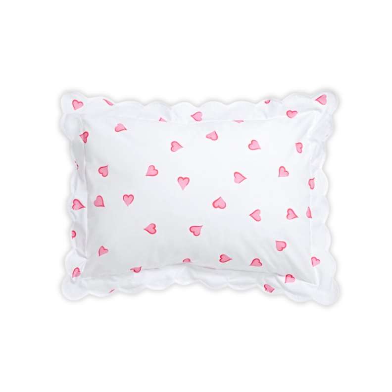 Coeurs Pink Bed Linens