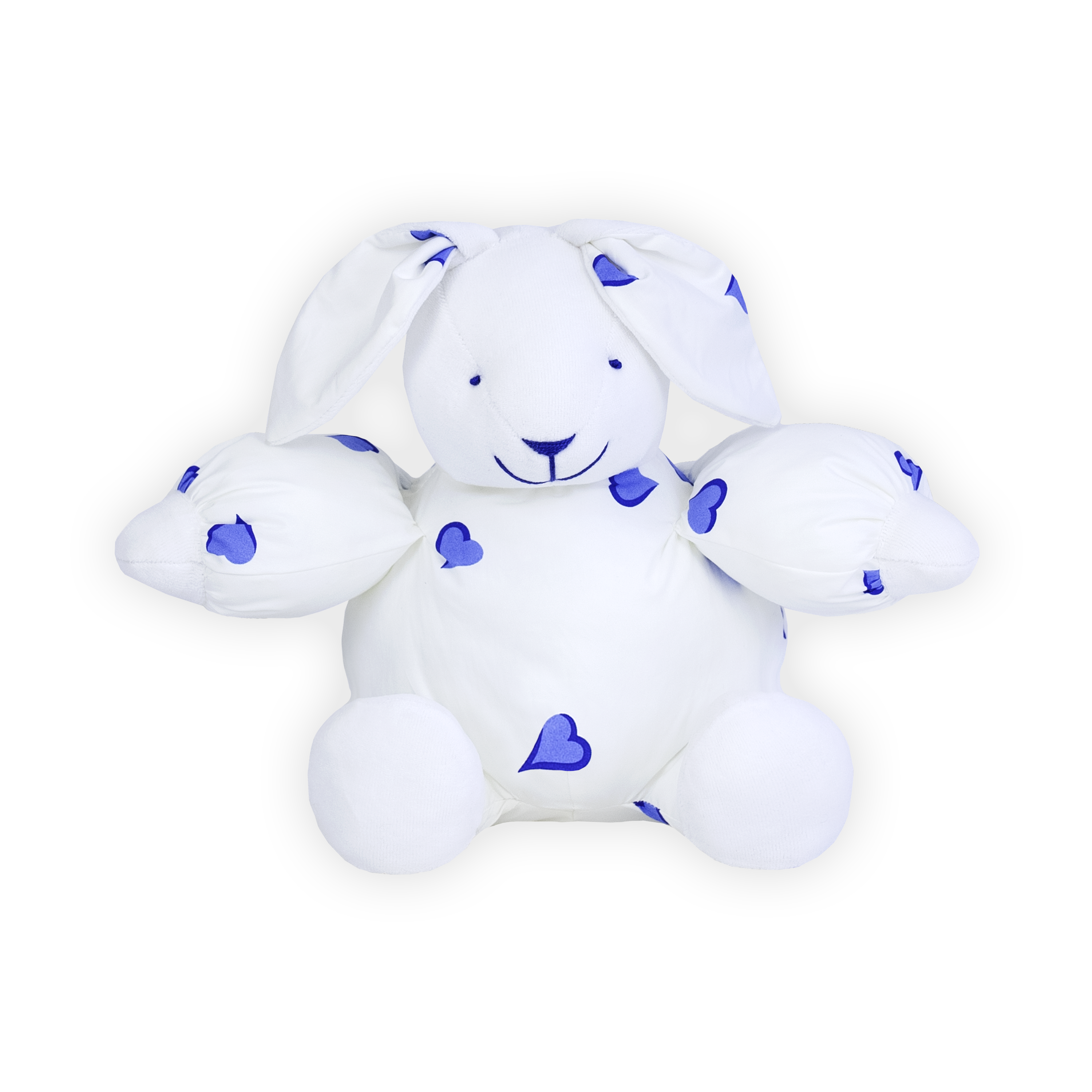 Coeurs Blue Medium Bunny