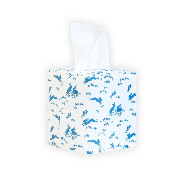 Lapins Blue Tissue Box Cover