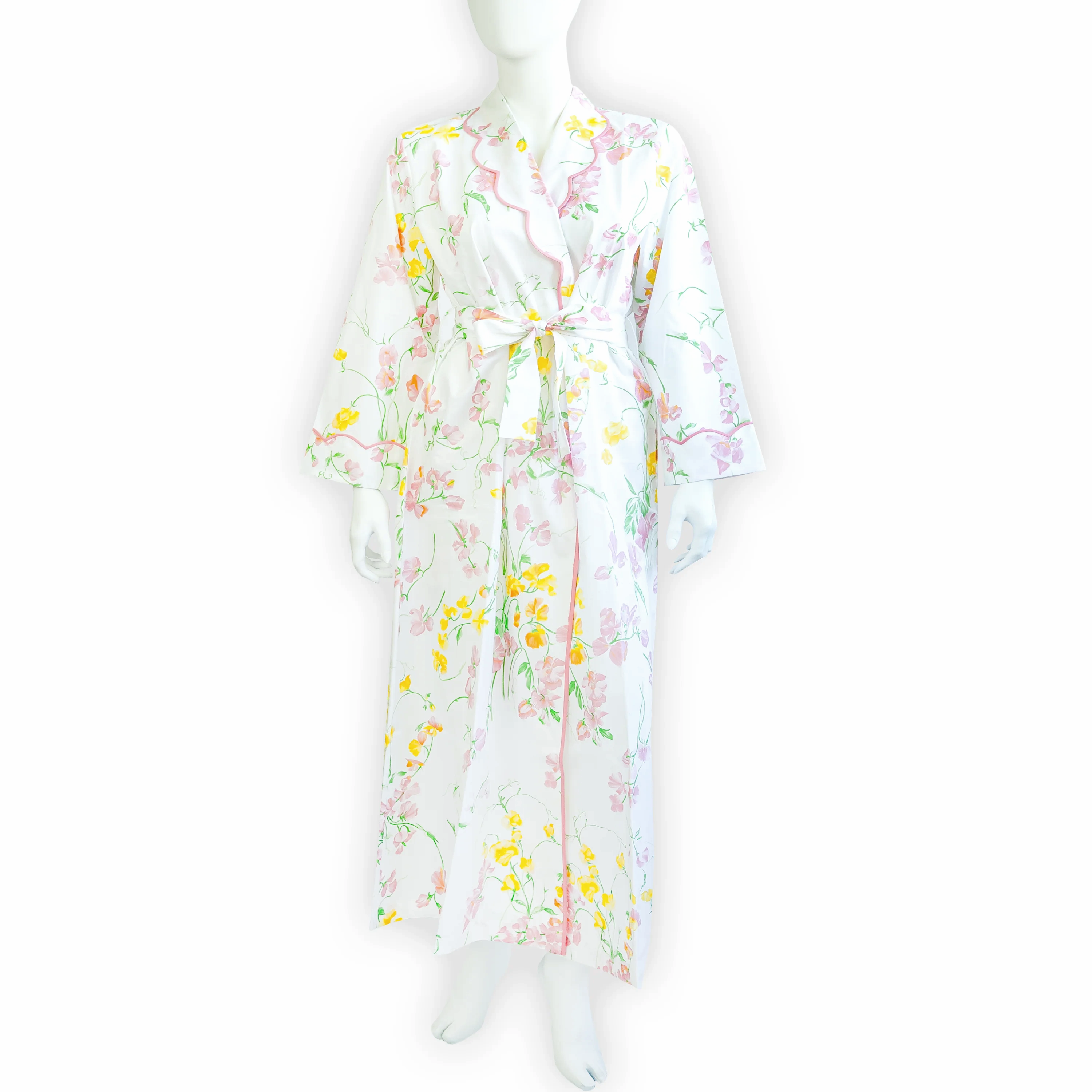 Jacqui Robe - Pois de Senteur Pink/Yellow