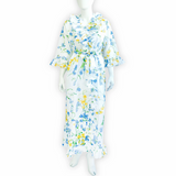 Anouschka Robe - Pois de Senteur Blue/Yellow