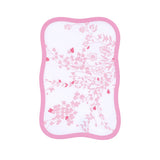 Jeté de Fleurs Pink Printed Cocktail Napkins