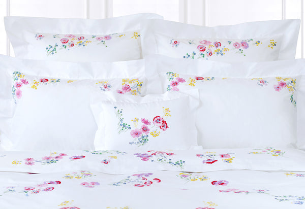 Fleurs d'Avril Emb. Bed Linens