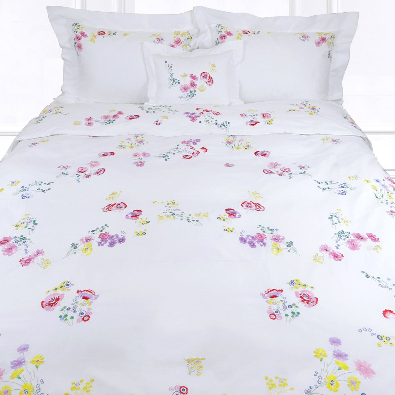 Fleurs d'Avril Emb. Bed Linens