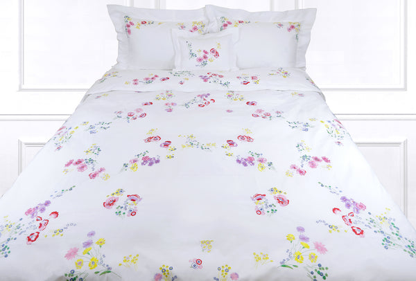 Fleurs d'Avril Emb. Bed Linens