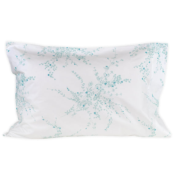 Jeté de Fleurs DP Blue Pillowcases