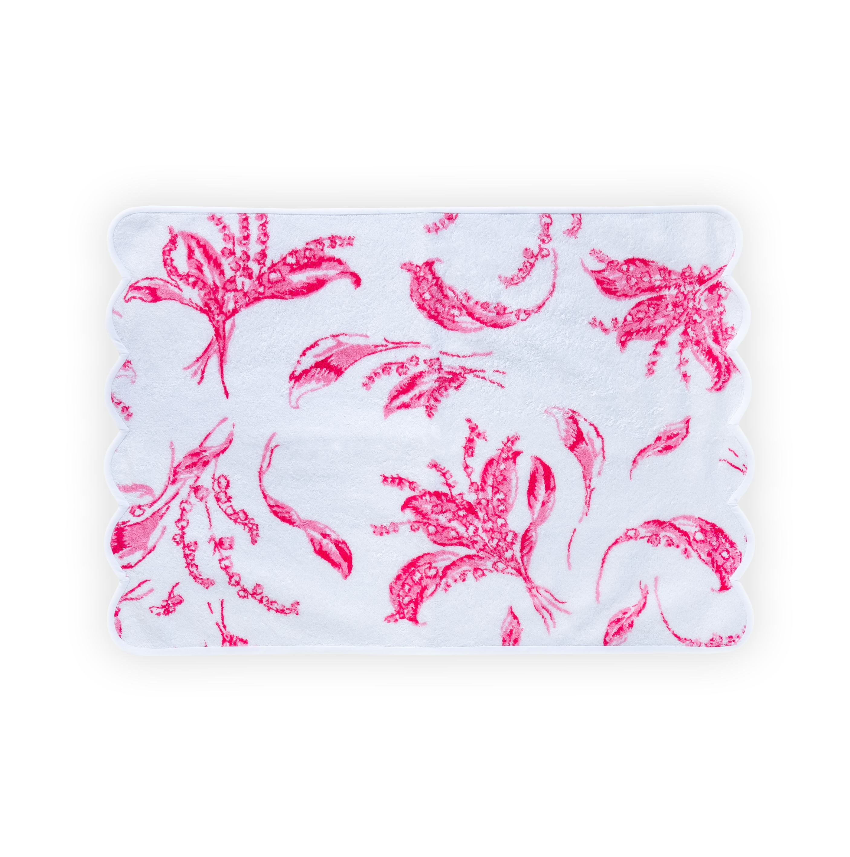 Muguet Pink Towels